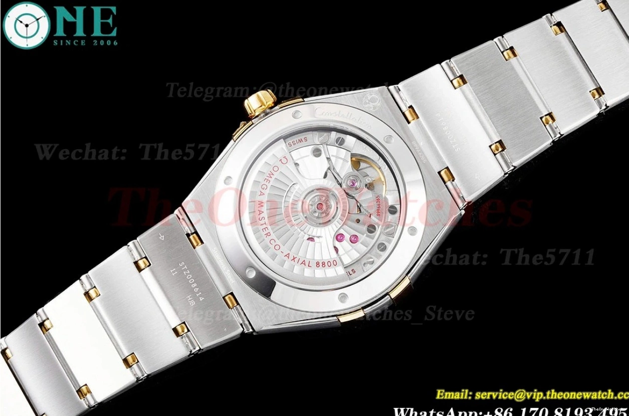 39mm Yellow Dia YG ASWF Constellation A8800 SS 0215